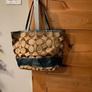 Coach Signature Tote Bag
